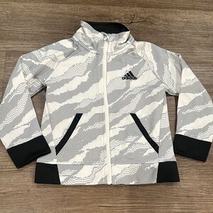 Adidas Monochrome Patterned Toddler Jacket